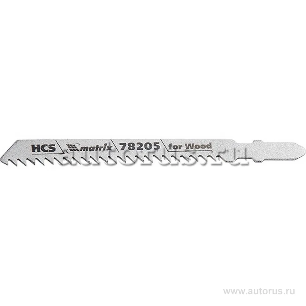 Полотна для электролобзика по дереву, 3 шт. T111C, 75x3 мм, HCS MATRIX 78205