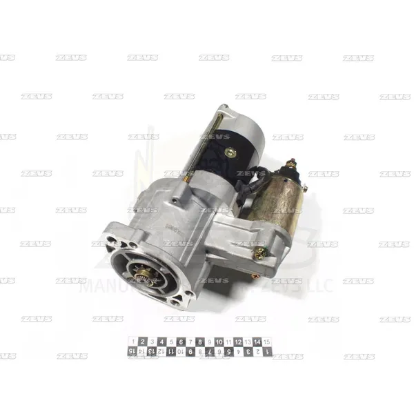 Стартер 4d56 10 зубцов ZEVS QDJ1366