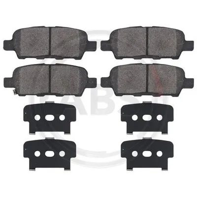 Колодки задние NISSAN ABS 37321