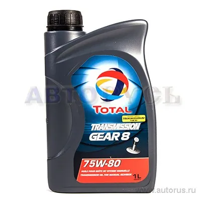 Масло трансмиссионное Total Transmission Gear 8 75W80 минеральное 1 л 201278