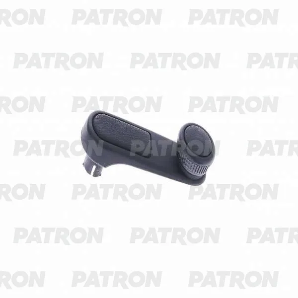 Ручка стеклоподъемника лев=прав PEUGEOT: 206 98-05 (текстурн черн) PATRON P20-1207L