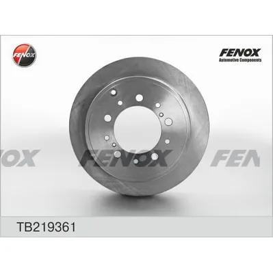 Диск тормозной задний TOYOTA LAND CRUSER 200 2007-> /VENT D=345MM FENOX TB219361