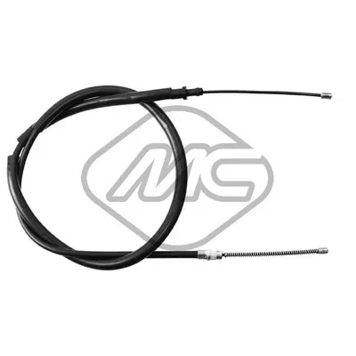 Трос ручника PGT 306 WITHOUT ABR (DRUM BRAKE) DX-RH Metalcaucho 80063