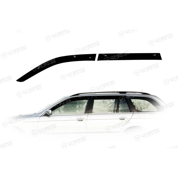 Дефлектора на окна BMW 5 Touring (E39) 1997-2004EuroStandard деф.окон Cobra Tuning BE24197