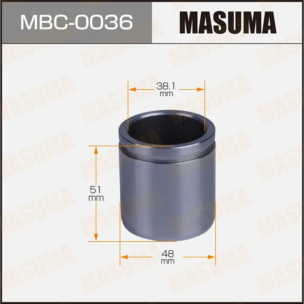 Поршень тормозного суппорта MASUMA MBC-0036
