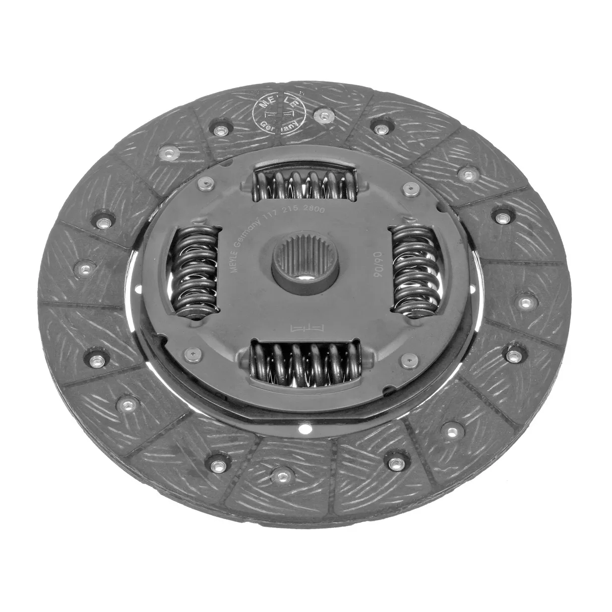 Диск сцепления VAG 1,6/1,8/2,0L mot.EZ/ABS/RP/2E MEYLE 117 215 2800