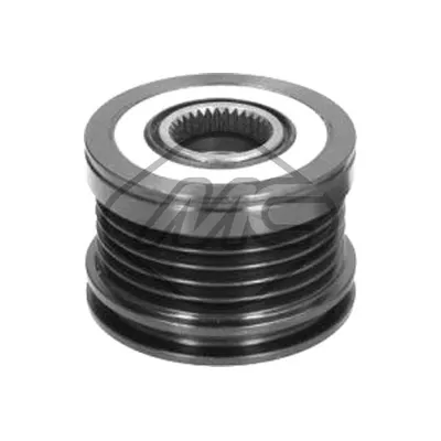 Шкив генератора MER W168/W245/VANEO 1.6/1.9/SMA FORFOUR 1.5-2.0CDI 98- METALCAUCHO 06012
