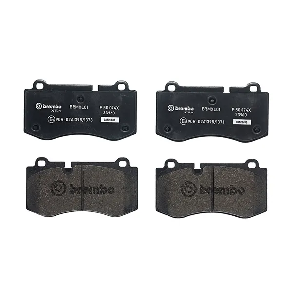 Колодки тормозные дисковые передние MERCEDES-BENZ CLS (C219) 10/04-02/11 / MERCEDES-BENZ E-CLASS (W2 BREMBO P50074X
