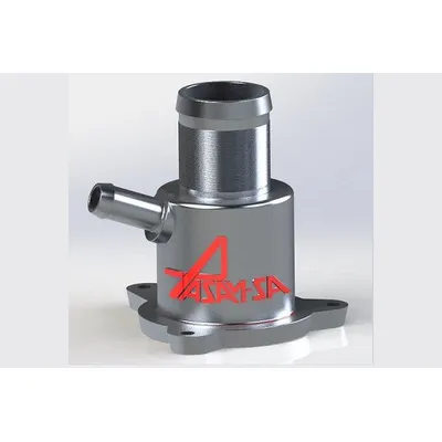 Крышка корпуса термостата (металлический) RENAULT Logan/Clio/Megane 1.4-1.6i ASAM 32939
