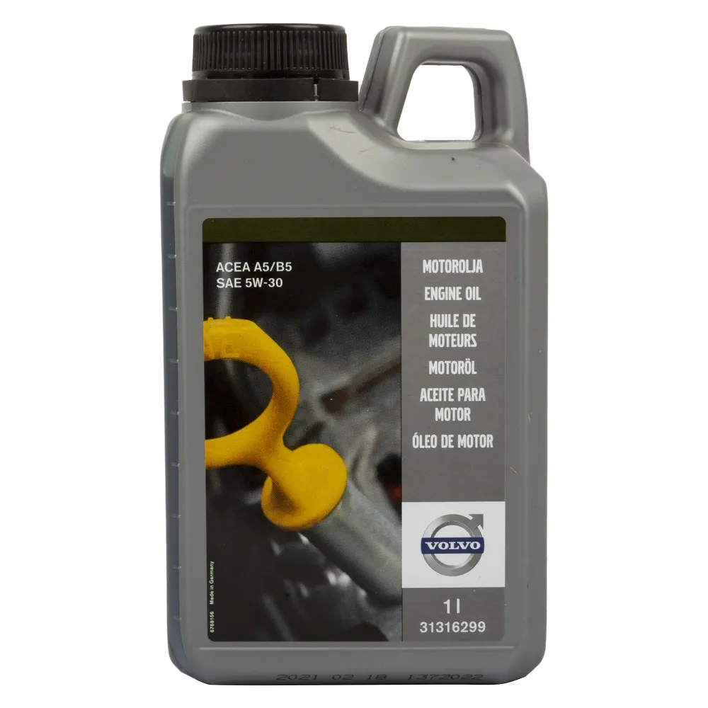 Масло моторное VOLVO Motoroel A5/B5 5W-30 синтетическое 1 л 31 316 299