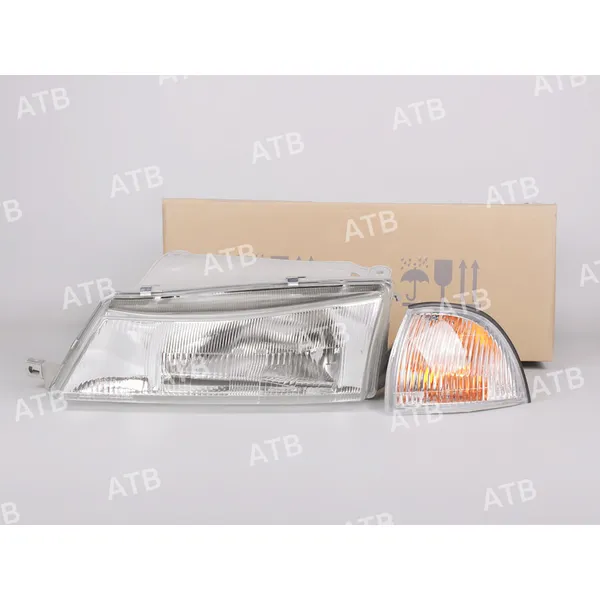 Блок фара Daewoo Nexia 1 1997-2008 (N100) под мех. кор. в сборе левая ATB 1ADN1081QL