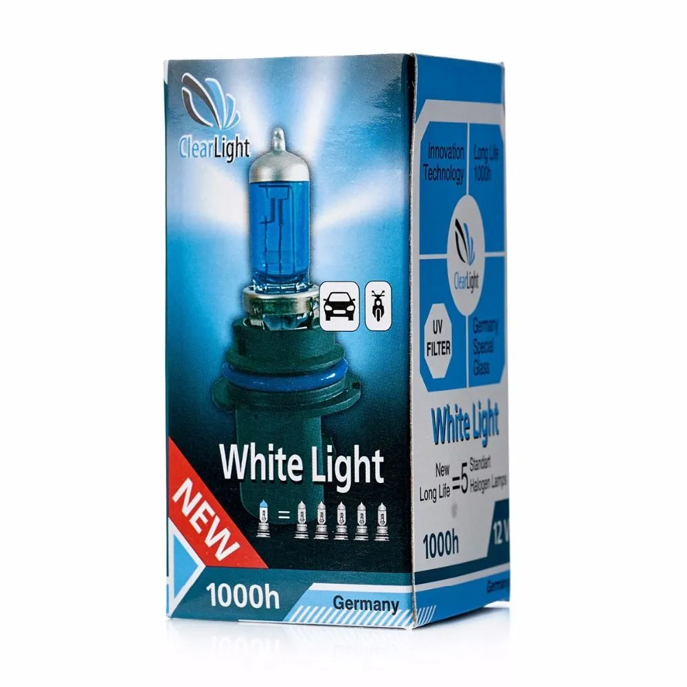 Лампа HB5(Clearlight)12V-65/55W WhiteLight (1 шт.) ClearLight ML9007WL