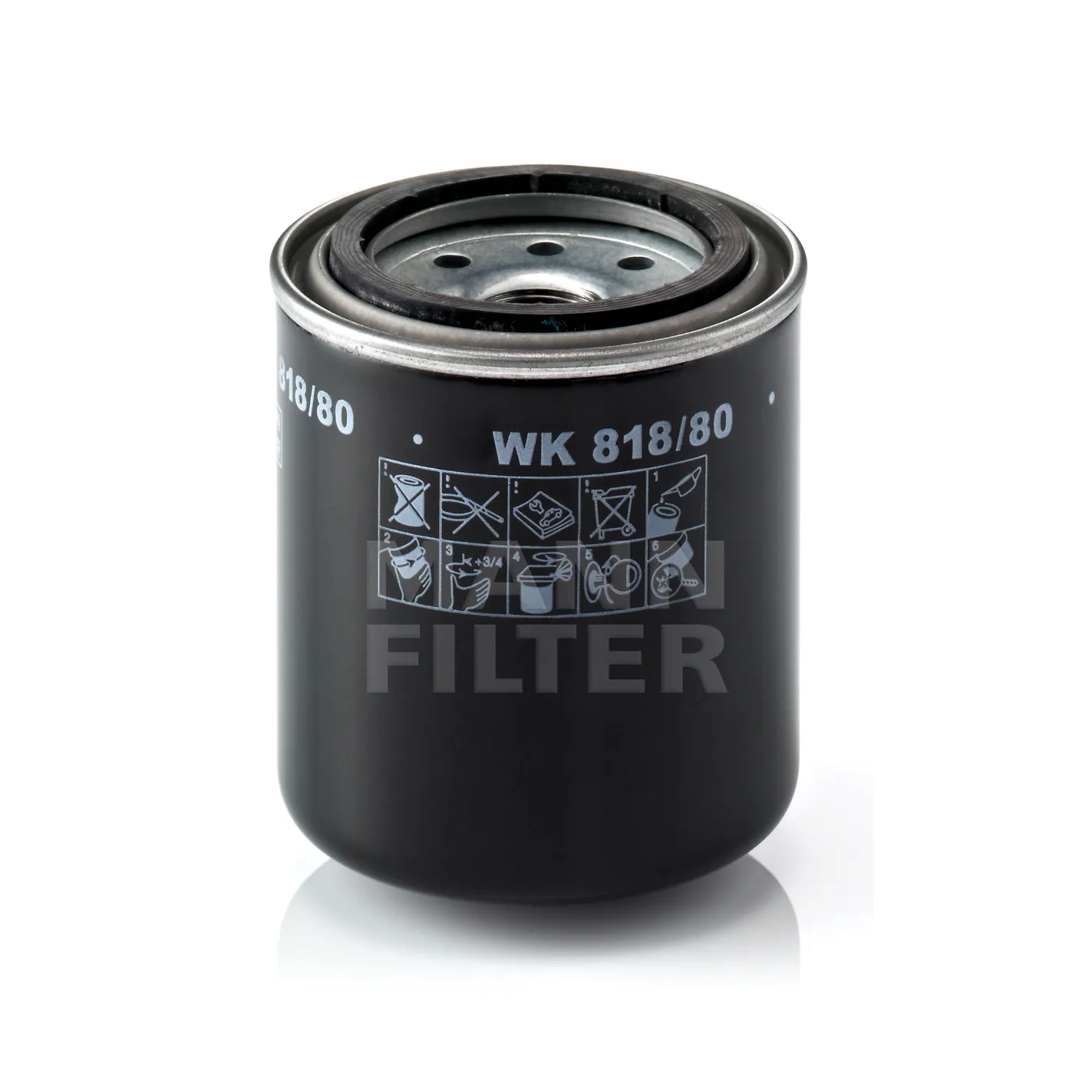 Фильтр топливный MANN WK 818/80