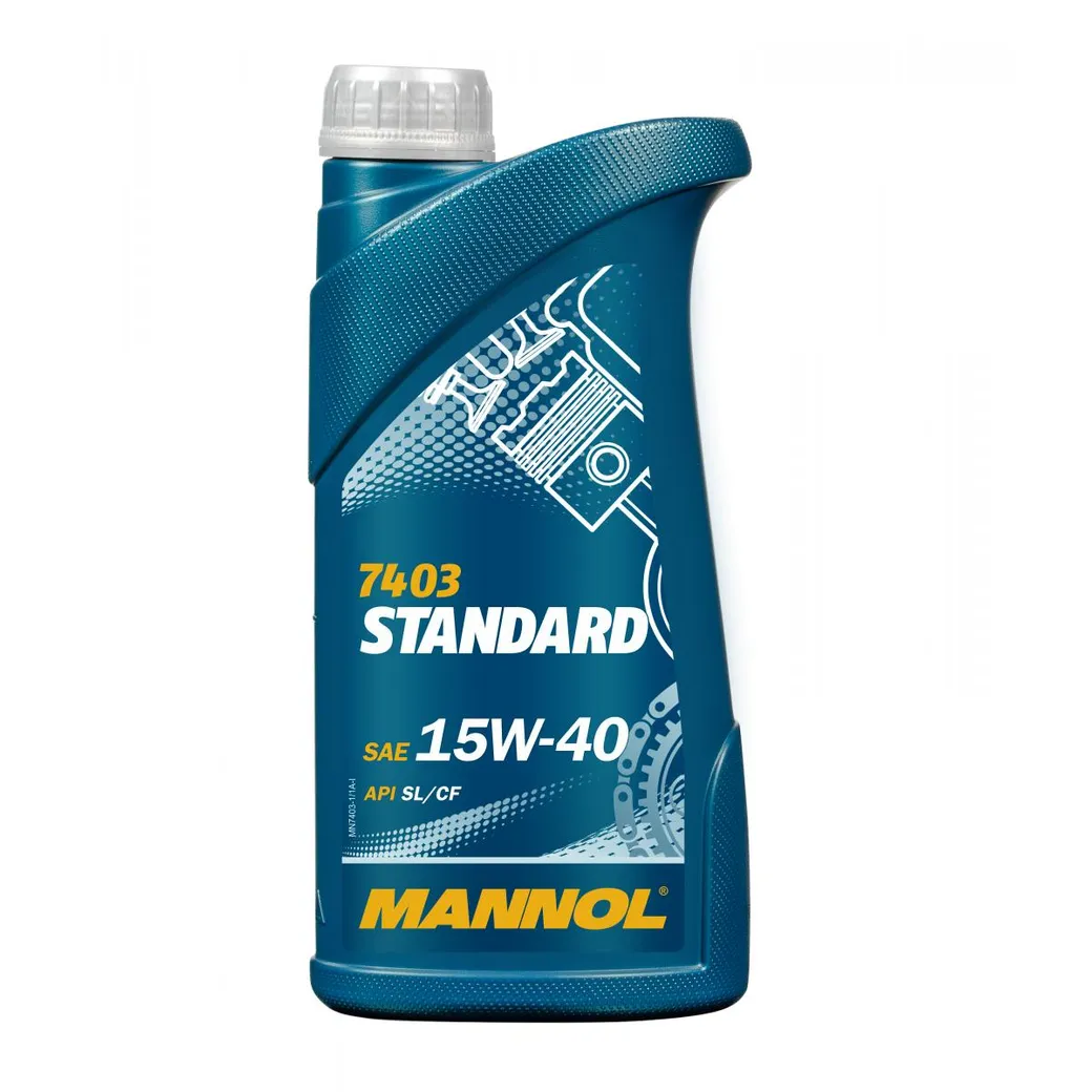 Масло моторное MANNOL Standard 15W-40 минеральное 1 л 1215