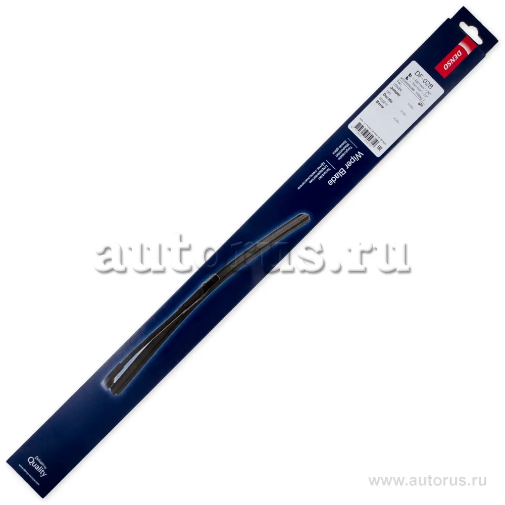 Щетка стеклоочистителя 650/550 мм бескаркасная комплект 2 шт DENSO DF-028