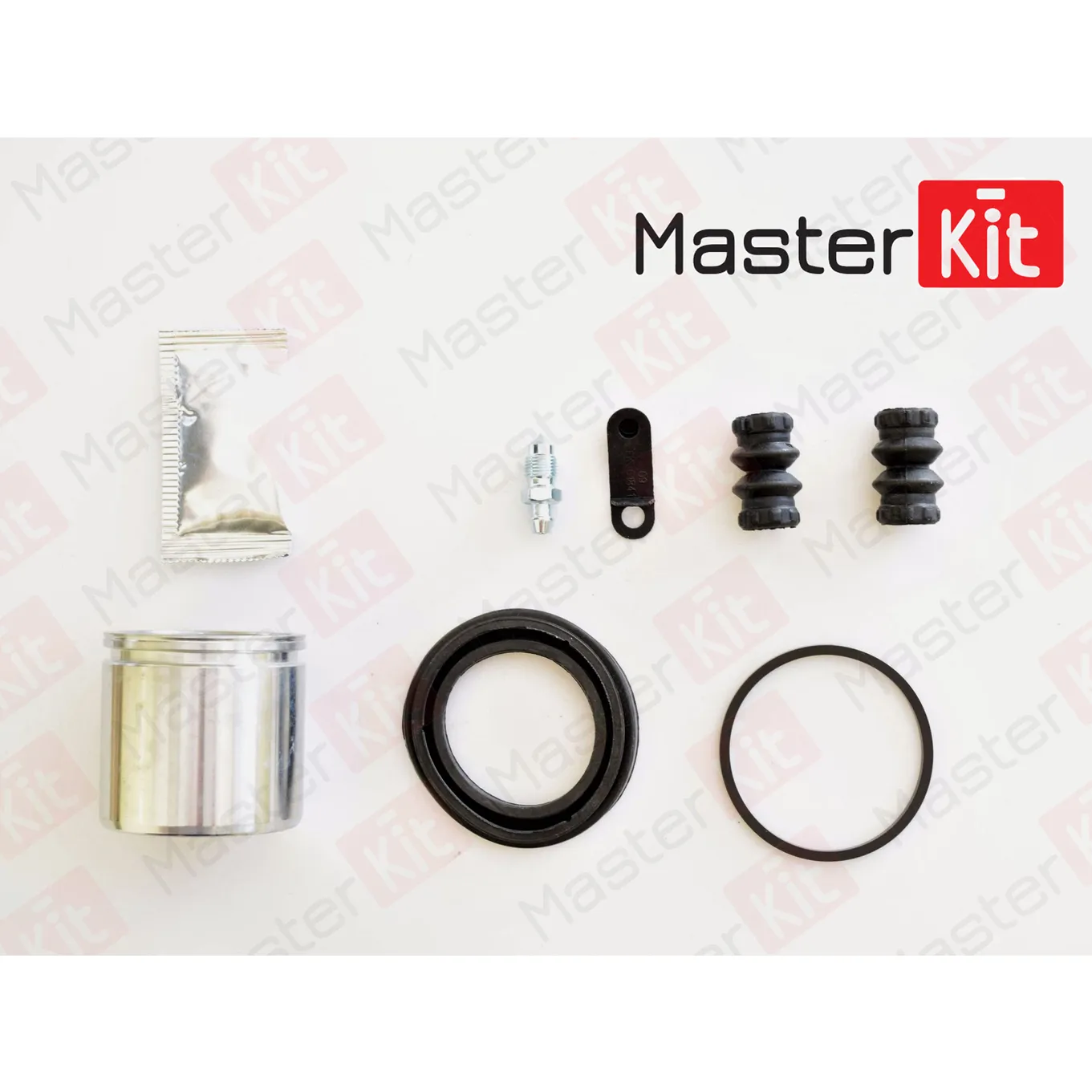 Ремкомплект тормозного суппорта + поршень Peugeot 406 (8B) 1995 - 2005, 607 (9D, 9U) 2000 - MASTERKIT 77A1937