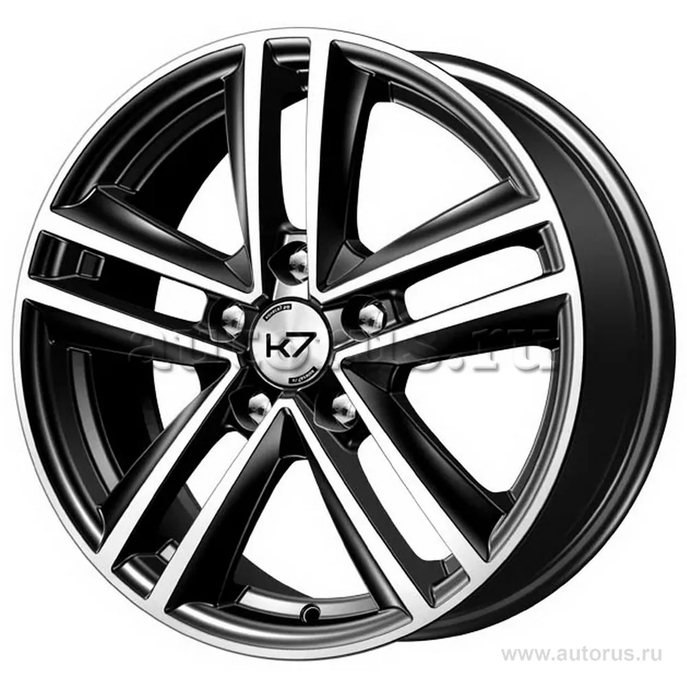 Диск литой R15 6J 5x100/57.1 ET38 K7 K-127 Домино z0134