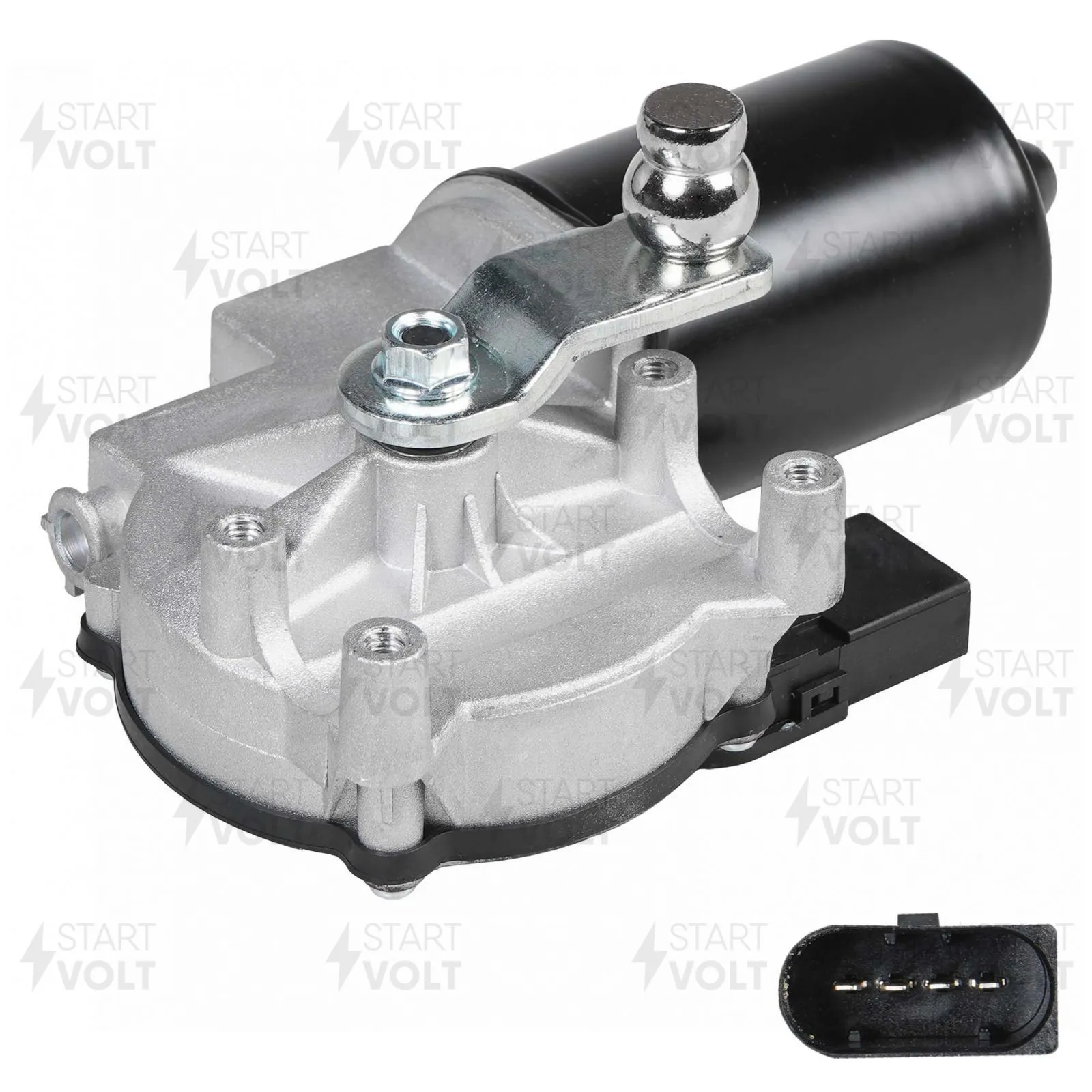 Моторедуктор стеклоочистителя для а/м BMW 5 E60 (03-)/6 E63 (04-) (передний) STARTVOLT VWF 2511