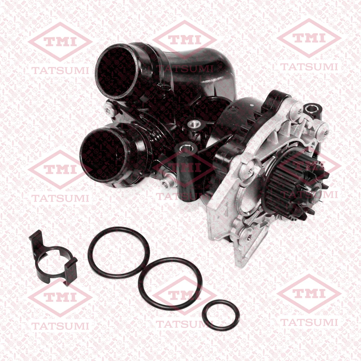 Насос водяной с корпусом AUDI A3/A4/A5 06->SKODA Octavia/Superb 05->VW Golf TATSUMI TGF1079