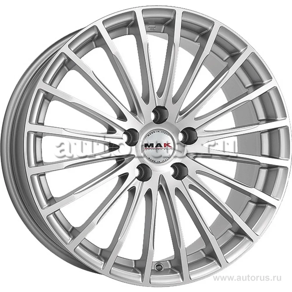 Диск литой R19 8.5J 5x110/65.1 ET40 MAK Fatale Silver F8590FASI40LG2X