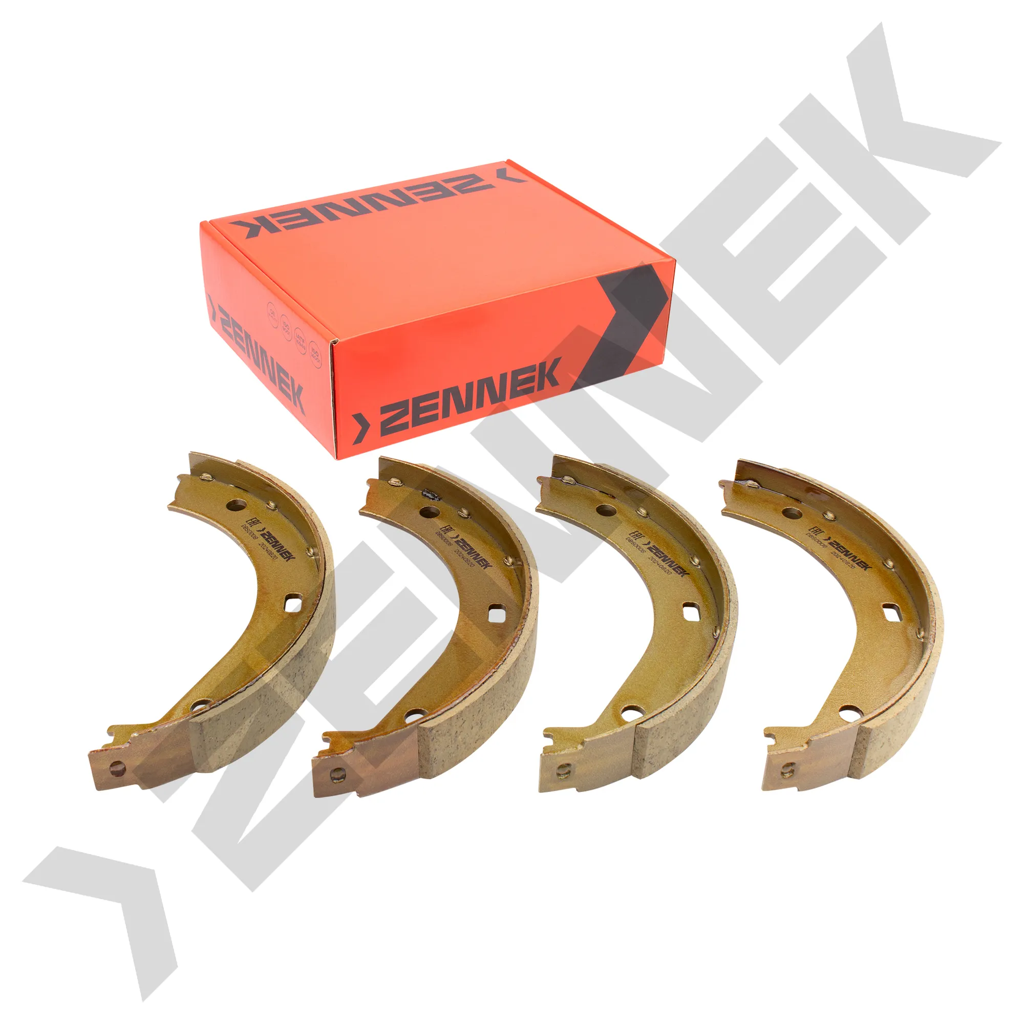 Колодки тормозные барабанные BMW 3 E36 90-00, BMW 5 E34 87-96 ZENNEK DBS0008