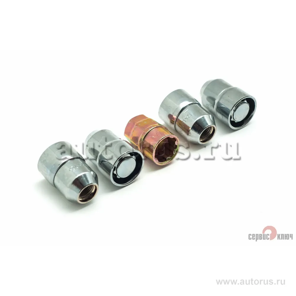 Гайки секретные набор М12*1,25 (4 шт.)