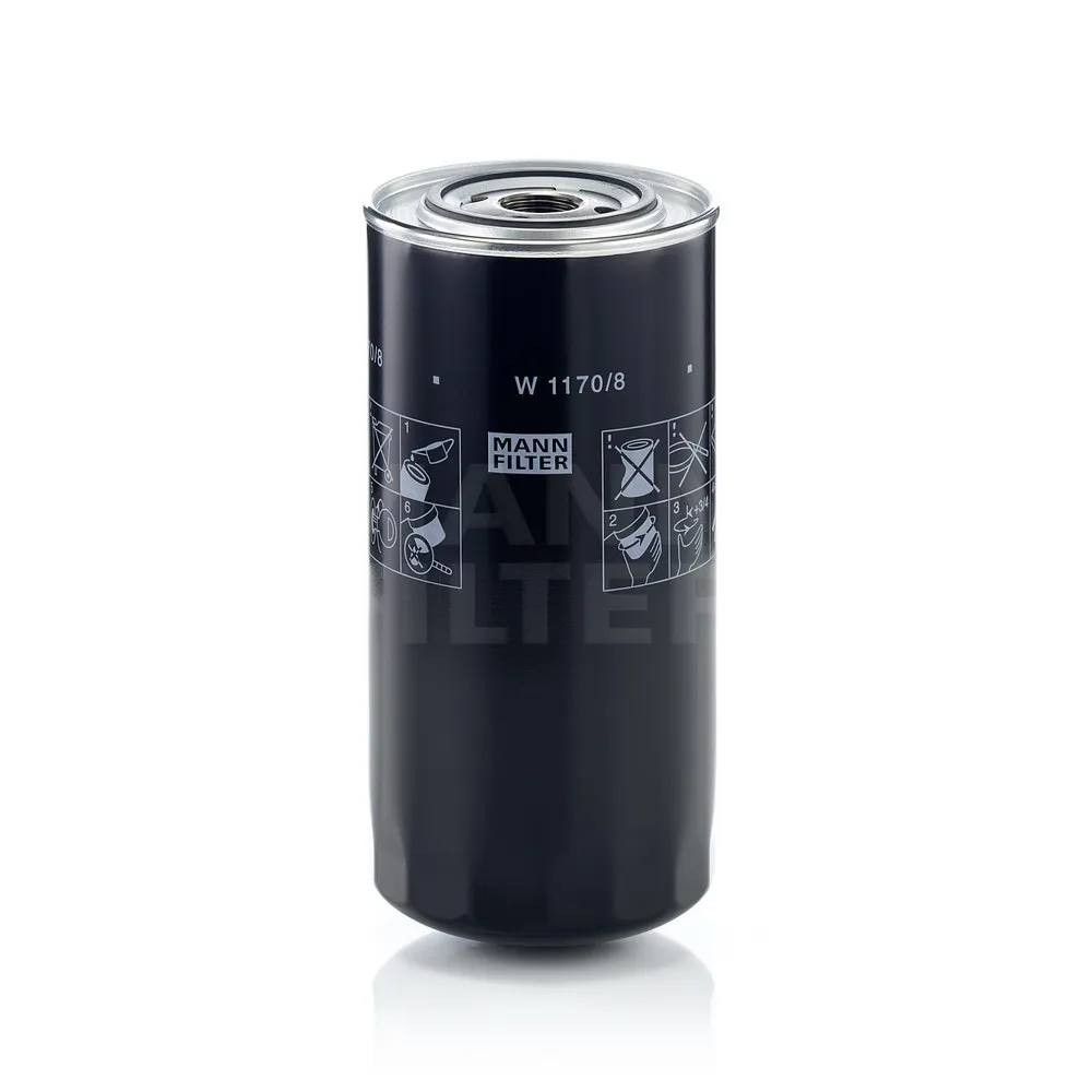 Фильтр масляный MANN-FILTER W1170