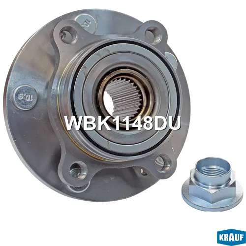 Ступица в сборе [перед, Kit] HYUNDAI i30 I,II (FD,GD) / KIA cee‘d I,II (ED,JD) HUYNDAI/KIA KRAUF WBK1148DU