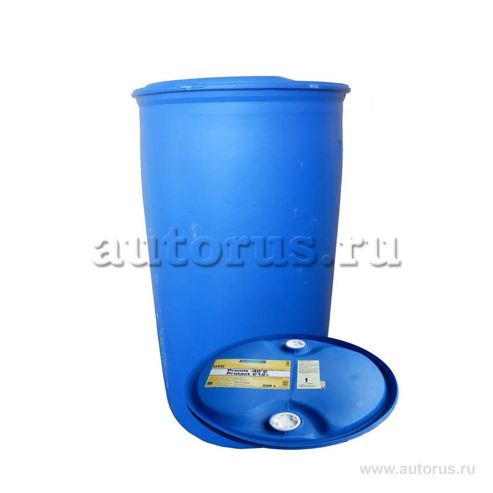 Антифриз готовый к прим. лила RAVENOL OTC Organic Techn.Coolant Premix -40°C (208л) 1410112-208 (4014835755581)