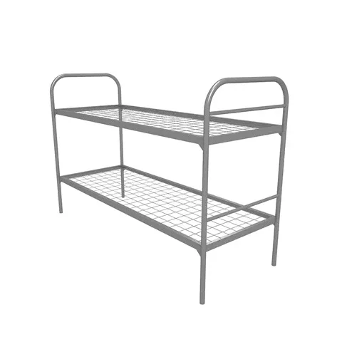 Кровать из металла 2 яруса 900х1900, сетка 100х50 (Б) SEBMET К2-90190-10050