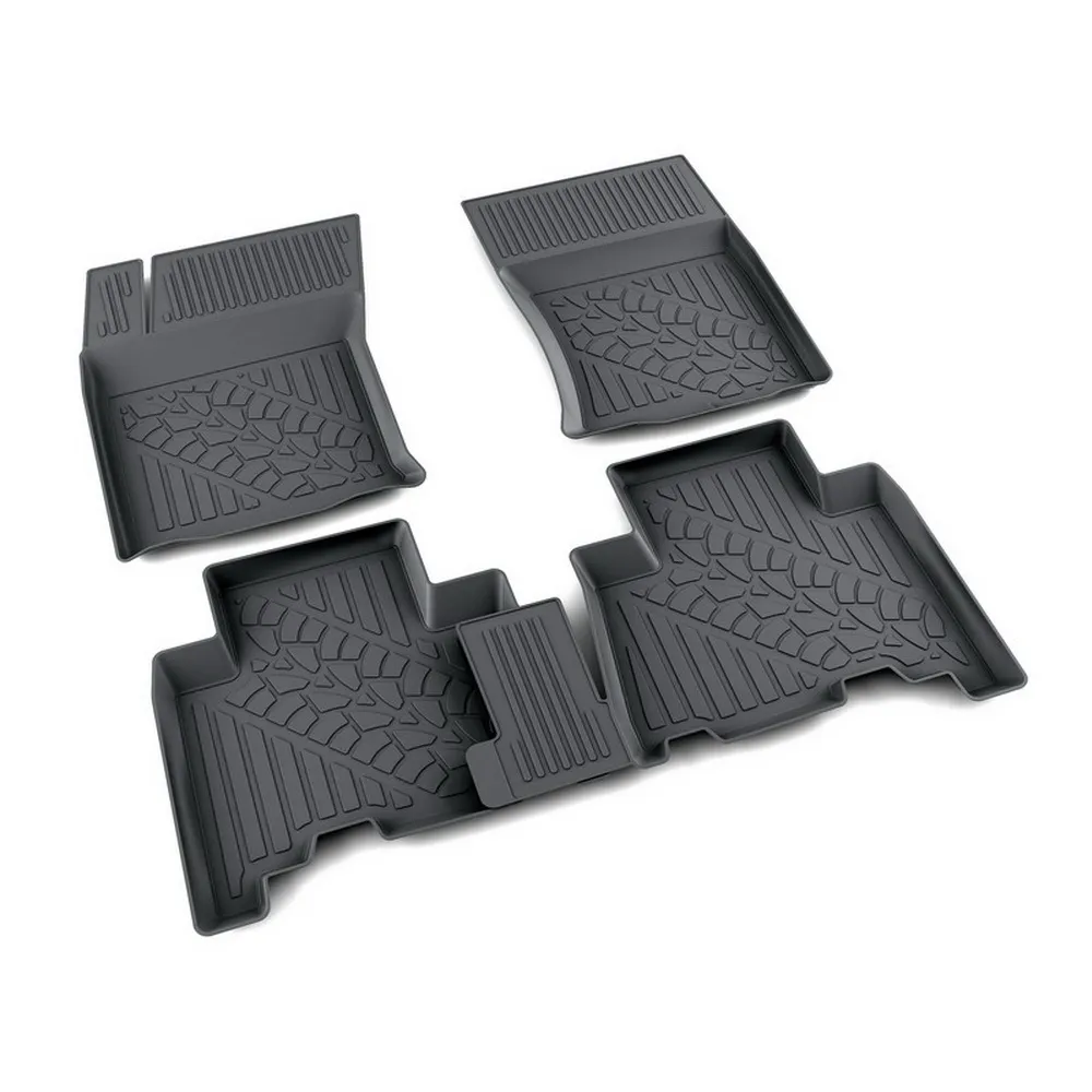 Коврики салона полиуретан черный Toyota Land Cruiser Prado 150 2009- АГАТЭК A.003.1627.PL