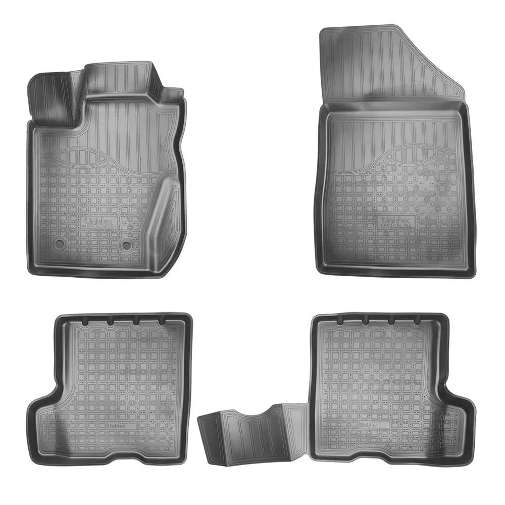 Коврики салонные для VAZ Lada X-Ray 3D (2015) (без ящика) NORPLAST NPA11-C94-750