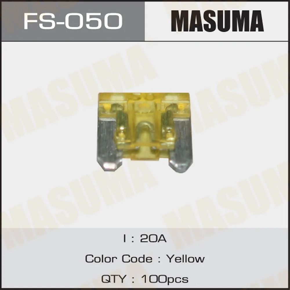Автомобильный предохранитель 20 А MASUMA FS-050