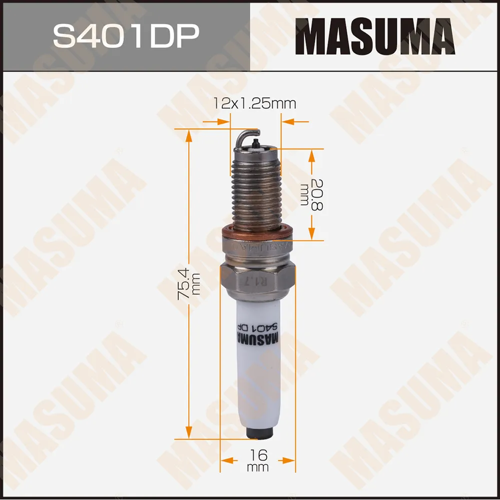 Свеча зажигания MASUMA S401DP