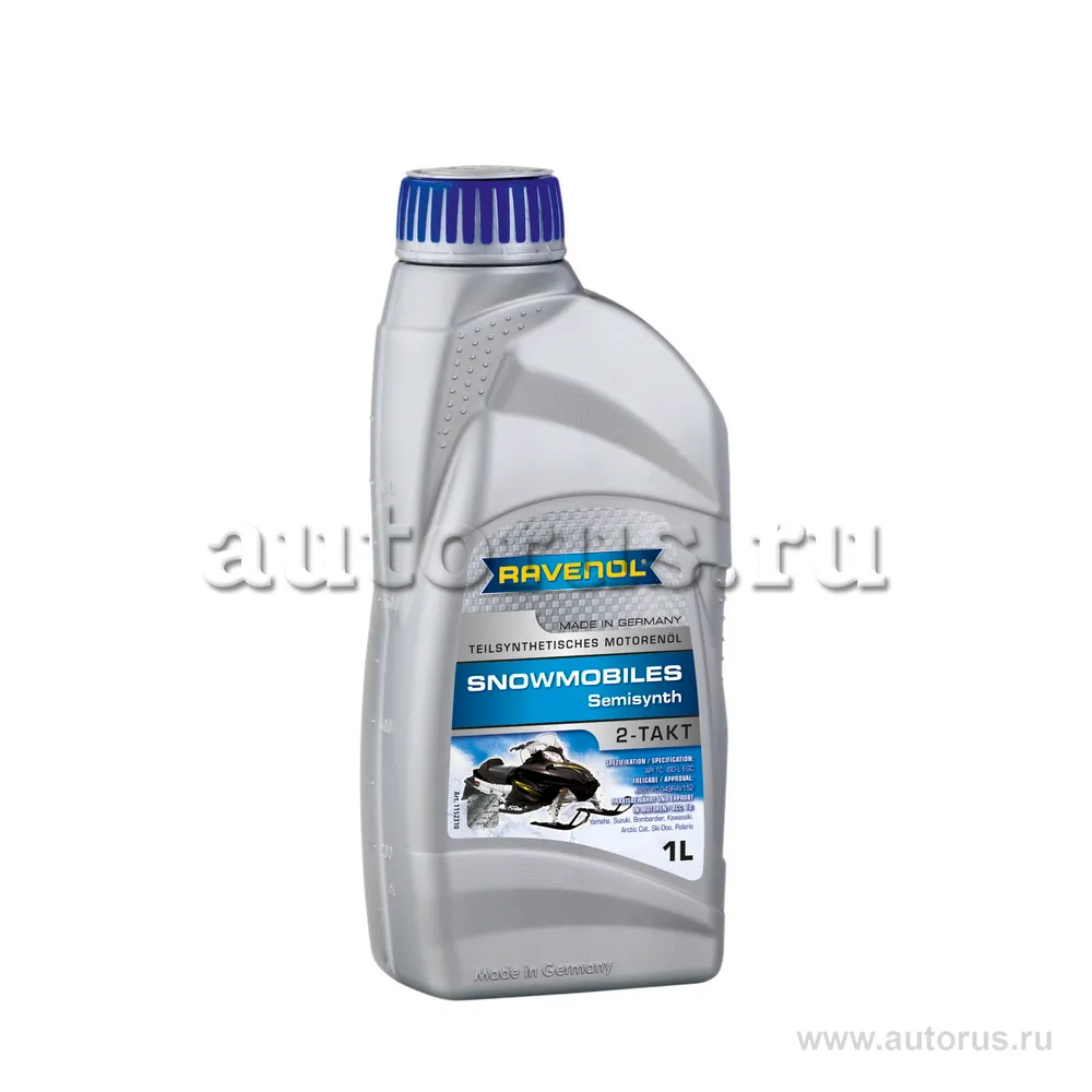 Масло моторное Ravenol Snowmobiles Teilsynth. 2-Takt 1 л 1152310-001