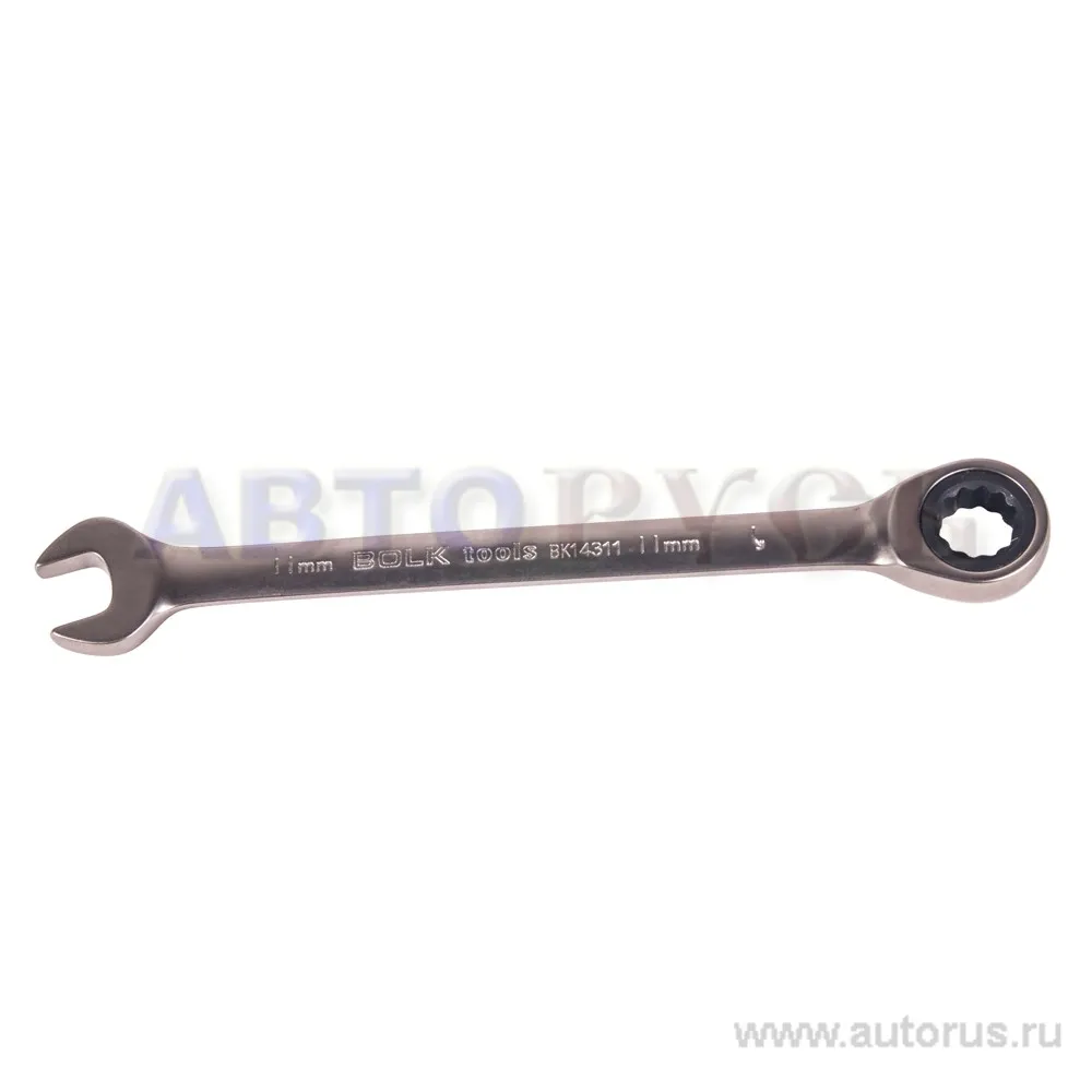 Ключ комбинированный, 11 мм, трещоточный BOLK BK14311