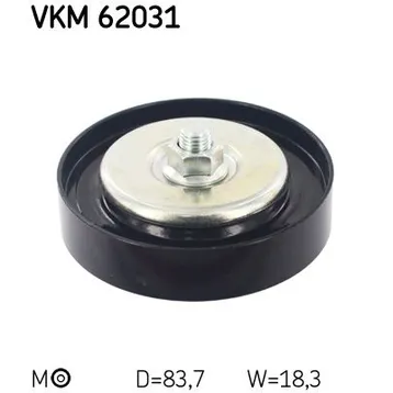 Ролик натяжителя приводного ремня SKF VKM 62031