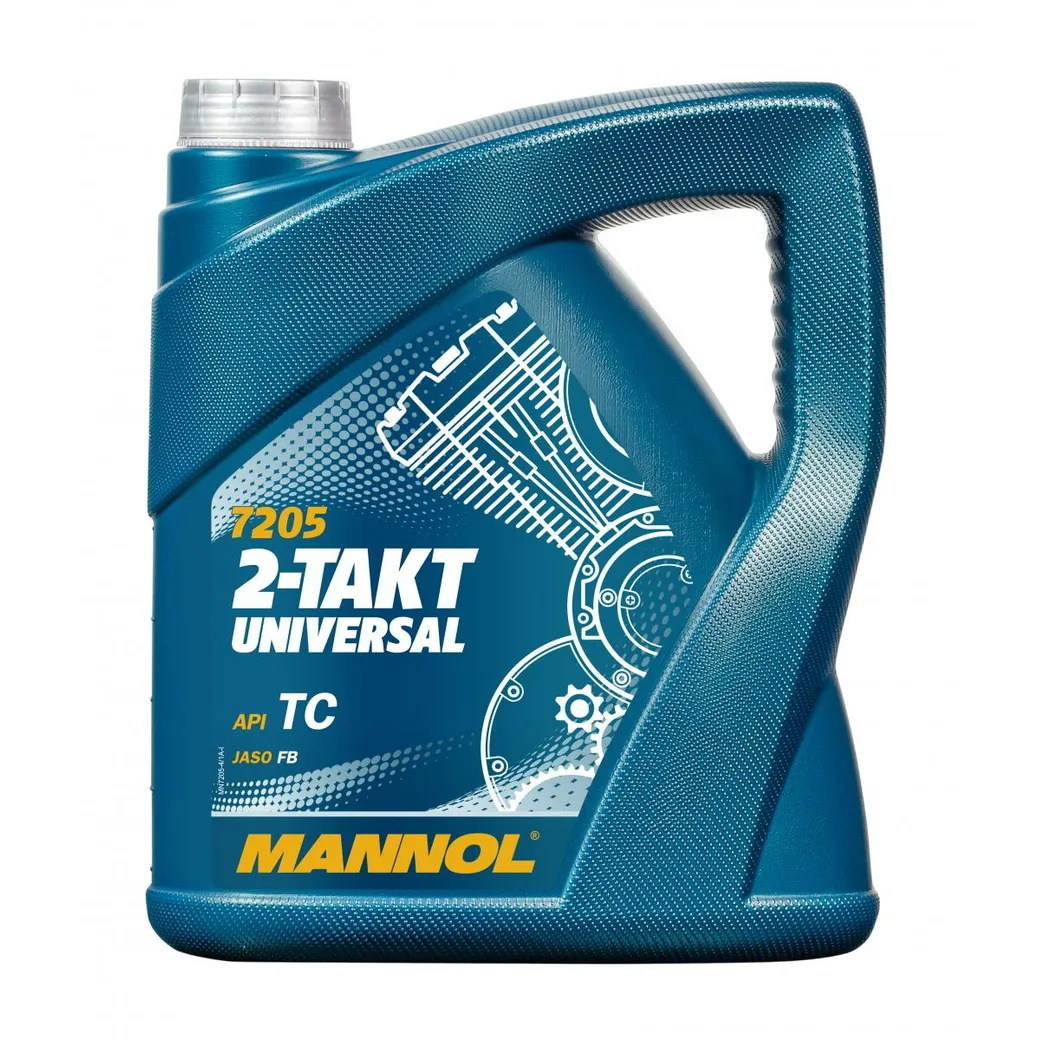 Масло моторное 2T Mannol 2-Takt Universal минеральное 4 л 1427