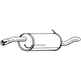 Глушитель задний FORD FUSION 05- BOSAL 154-427