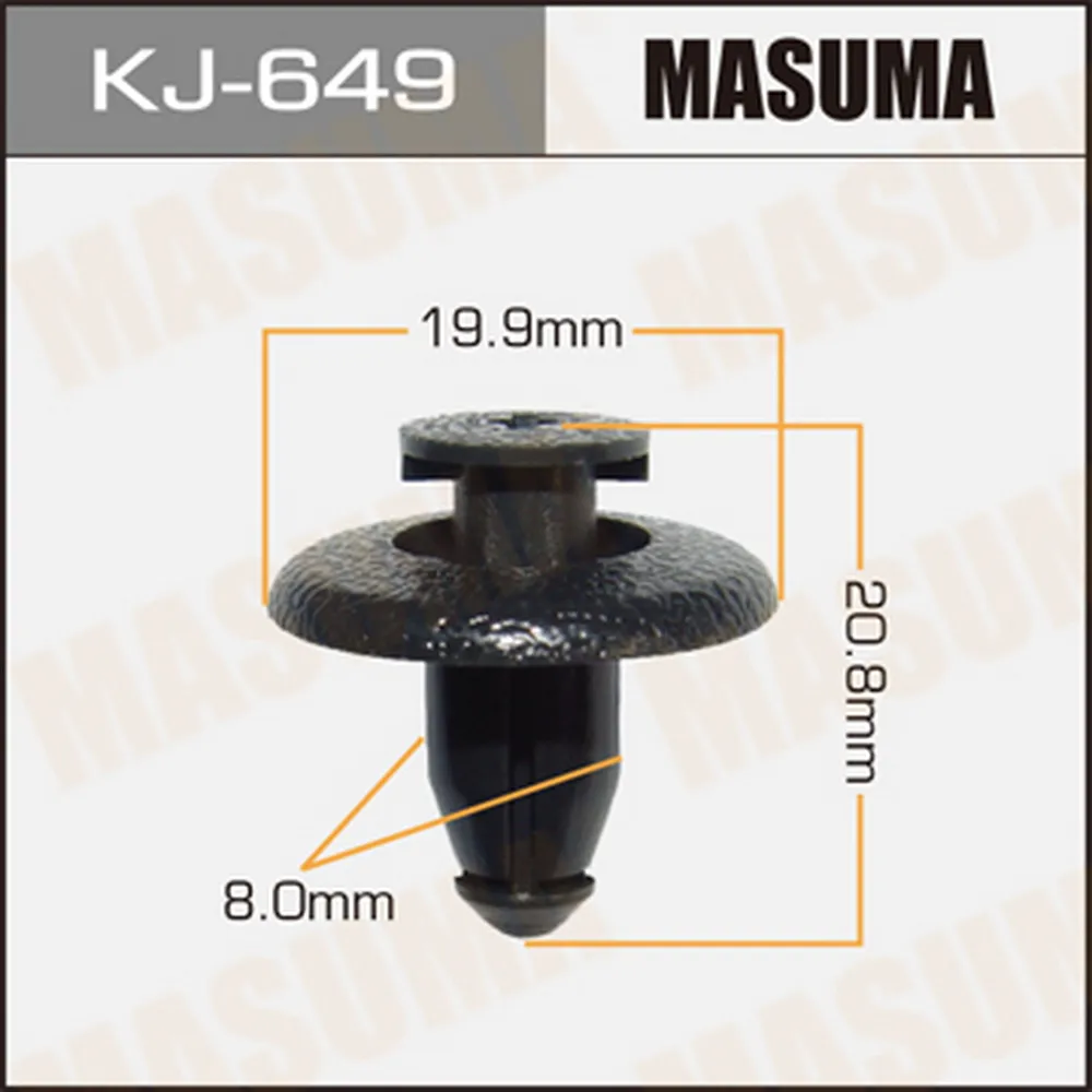 Клипса универс. MASUMA KJ-649