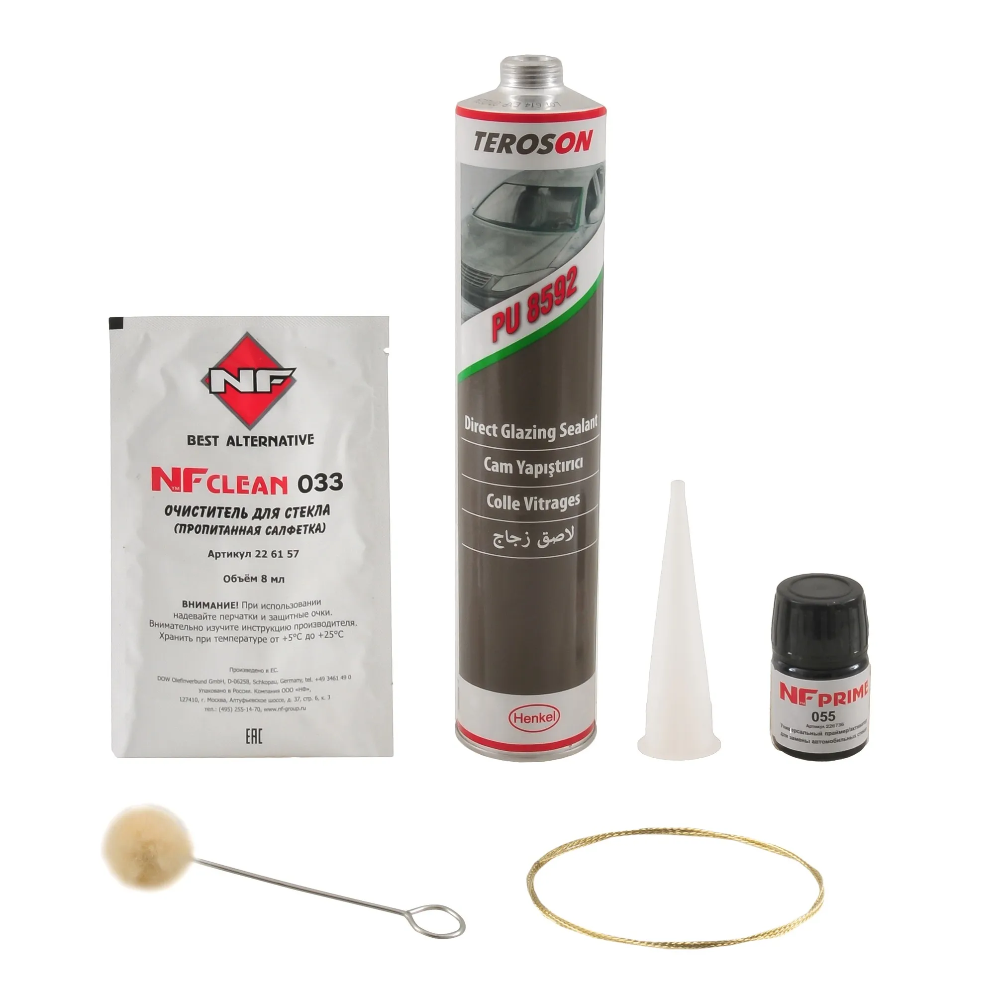 Набор для вклейки стекол 8592 с витой струной NF 278592-02 NF 278592-02