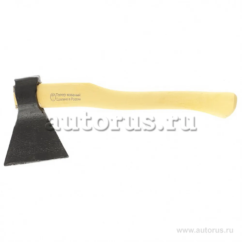 Топор, 800 г, в сборе, кованый, деревянное топорище, 400 мм, (Труд) г.Вача Россия