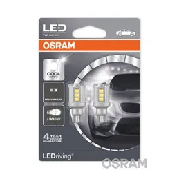 Лампа светодиодная 12V W16W 16W 6000K OSRAM LEDRIVING 2 шт. блистер 9212CW-02B