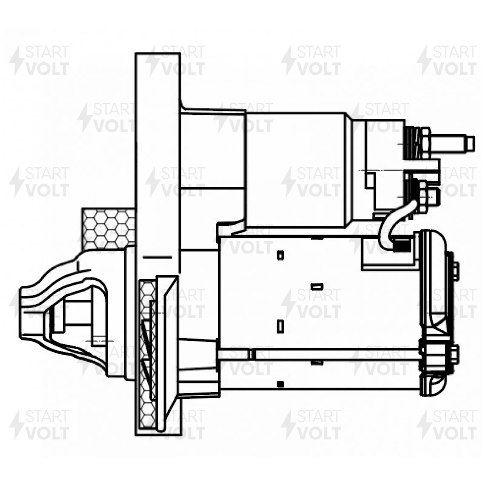 Стартер 1,5кВт STARTVOLT LSt 1534
