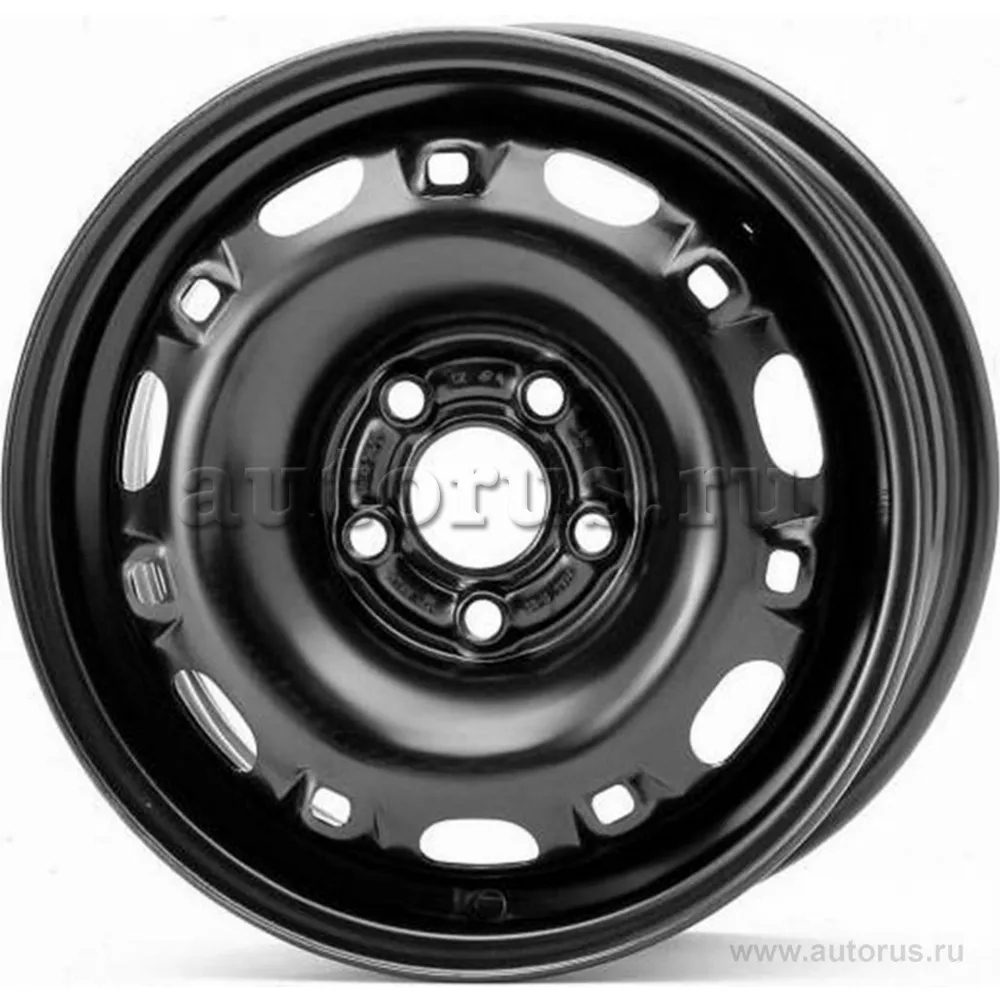 Диск штампованный R16 6.5J 5x105/56.6 ET38 KFZ Черный 9272