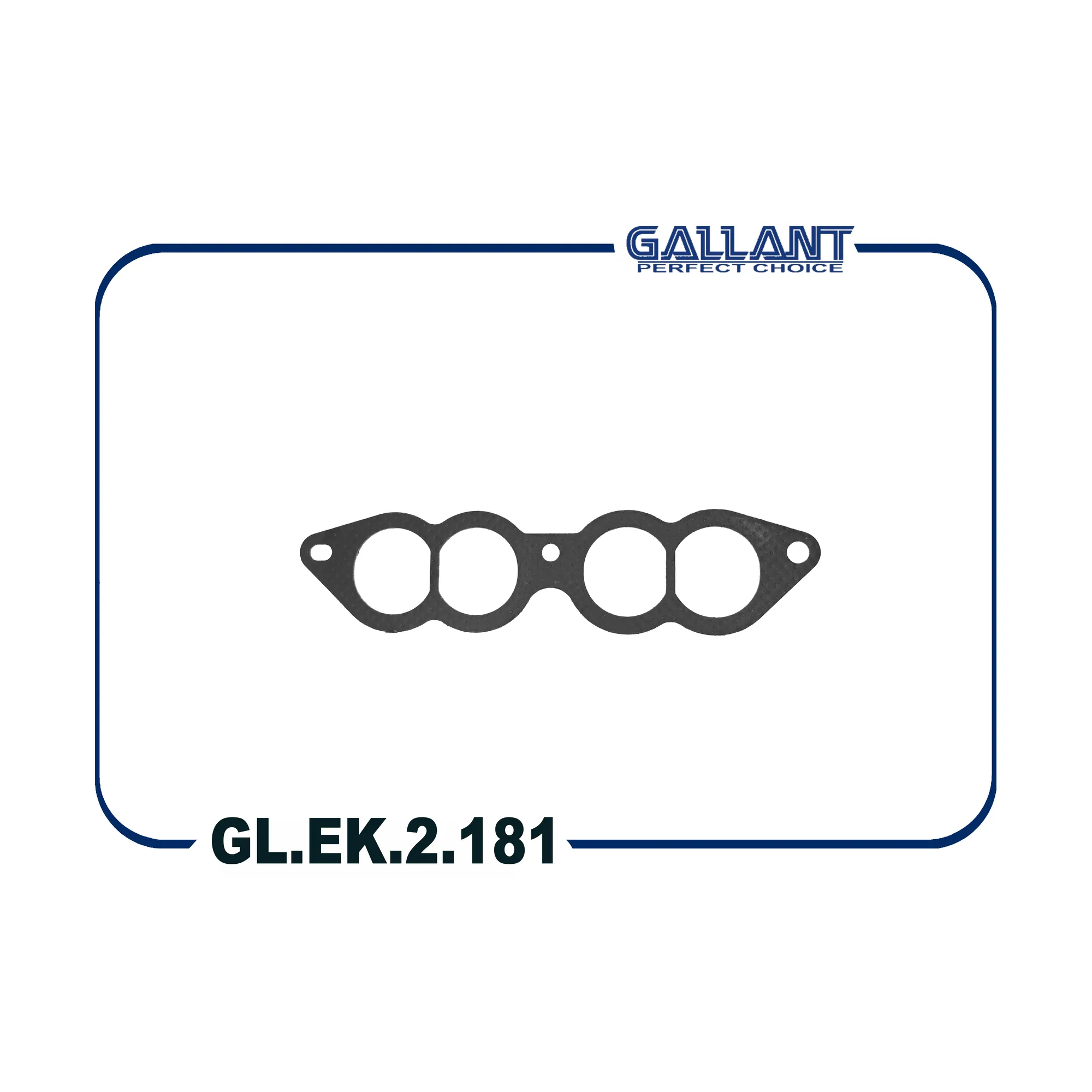 Прокладка рессивера 21073, 2123 инж GL.EK.2.181 GALLANT GLEK2181