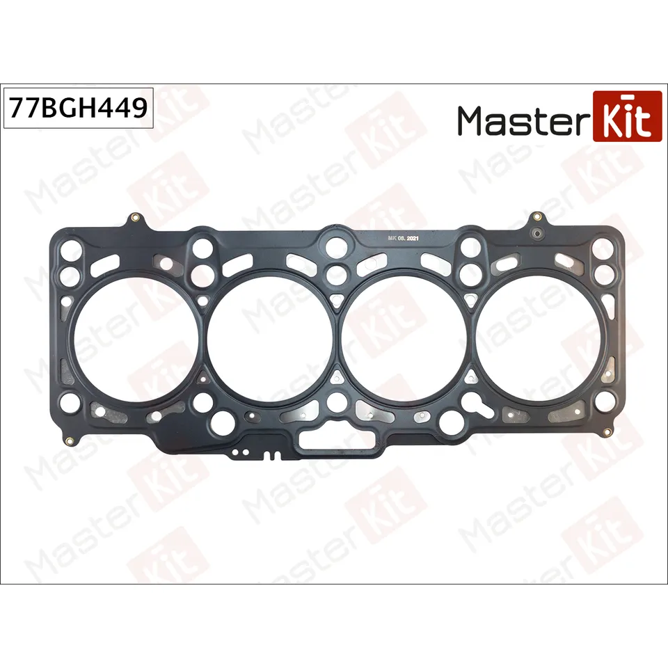 Прокладка ГБЦ AUDI CAGA, CAGB, CAGC, CAHA, CAHB, CBAA, CBAB, CBBB, CMEA, CAGA, CBDB, CEGA, MASTERKIT 77BGH449