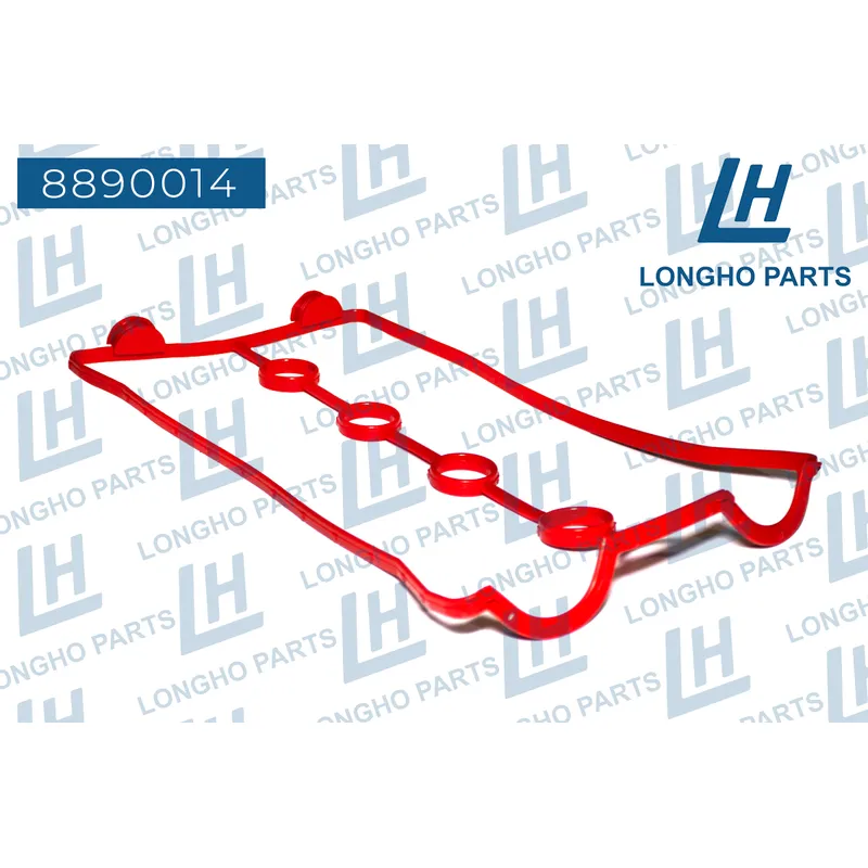 Прокладка клапанной крышки стандарт (СИЛИКОН) DAEWOO Nexia (16-клап.) 96353002 LONGHO 8890014
