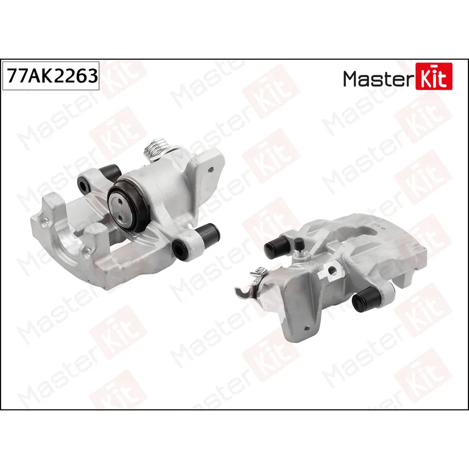 Суппорт тормозной задний правый NISSAN PRIMERA P12E (2002>) MASTERKIT 77AK2263