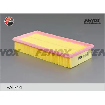 Воздушный фильтр PEUGEOT 405 87-96 1.6-1.9, 406 95-04 1.8-3.0, 607 FENOX FAI214